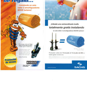 Amortiguadores sachs boge