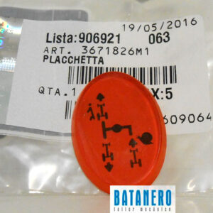 Placa pomo 3671826m1