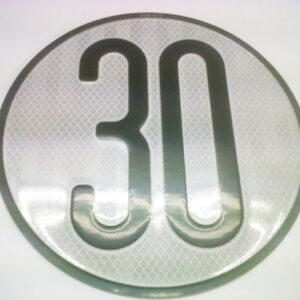 Placa Velocidad 30