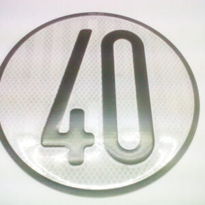 Placa Velocidad 40